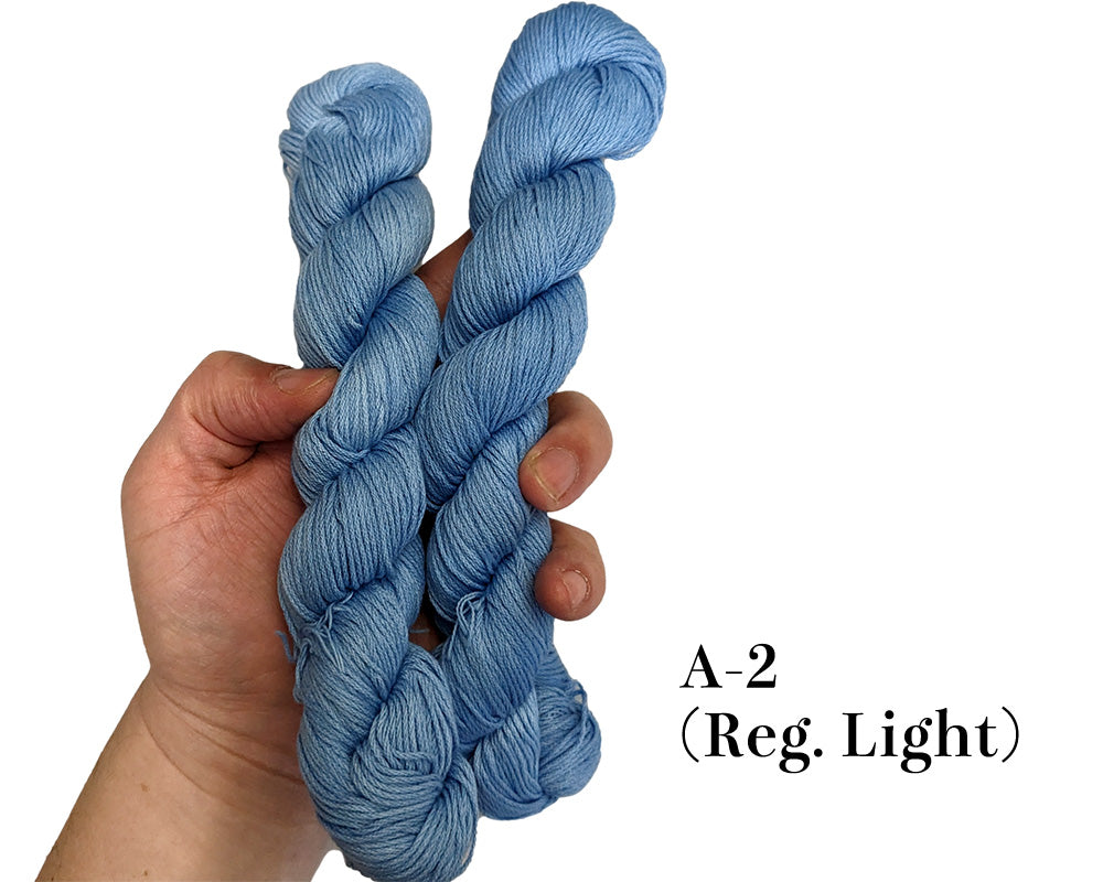 Indigo Dyed Sashiko thread | 5 Shades Batch
