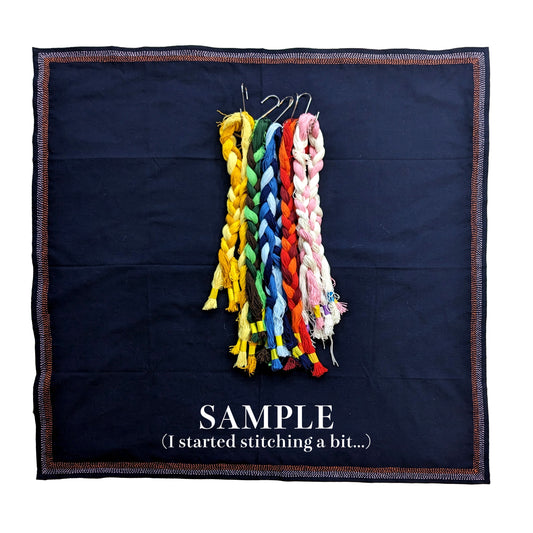 Indigo Fabric for Sashiko Furoshiki | DIY & Ready to Stitch