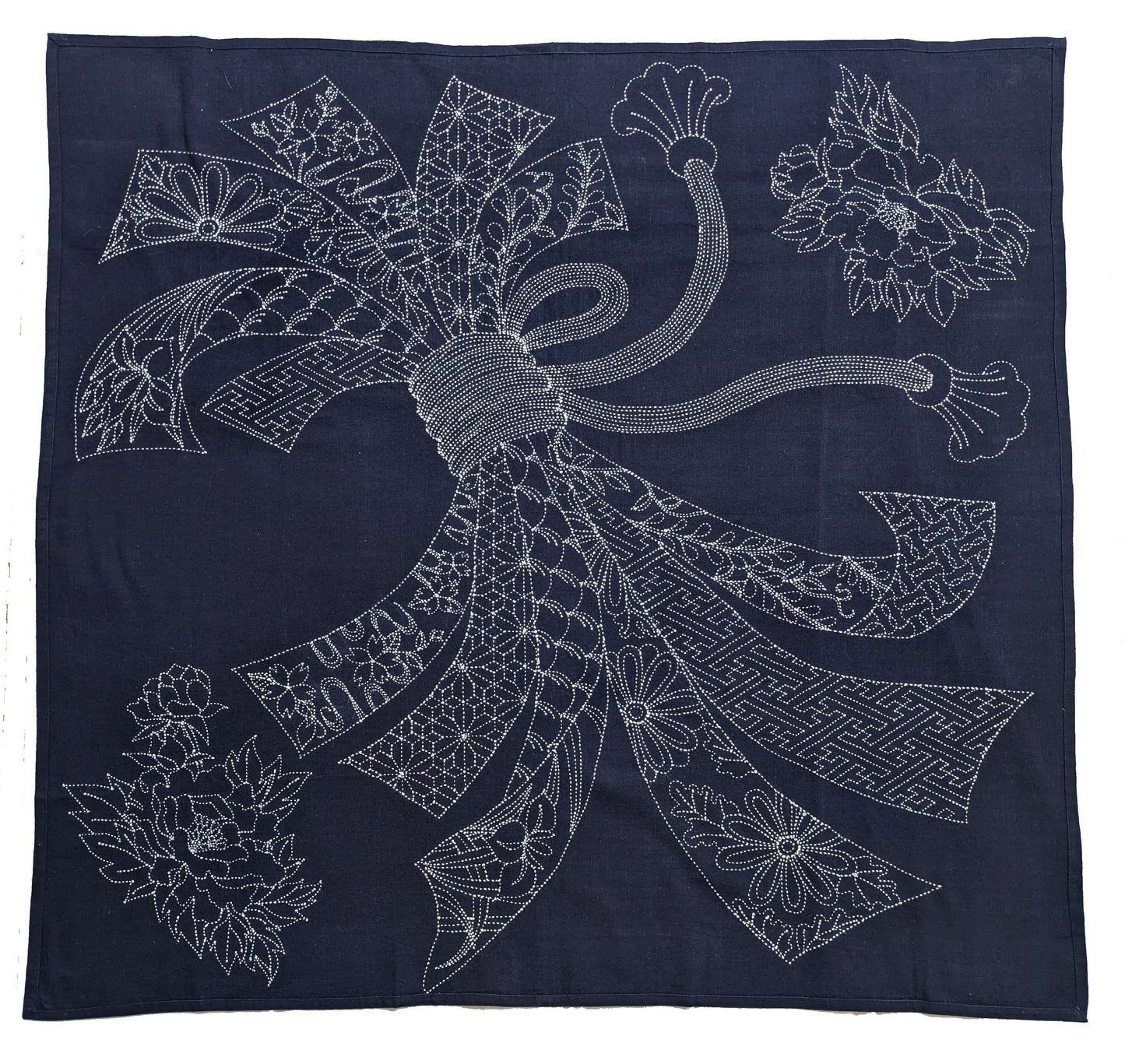 Sashiko Furoshiki in 2024 - #KYM_5