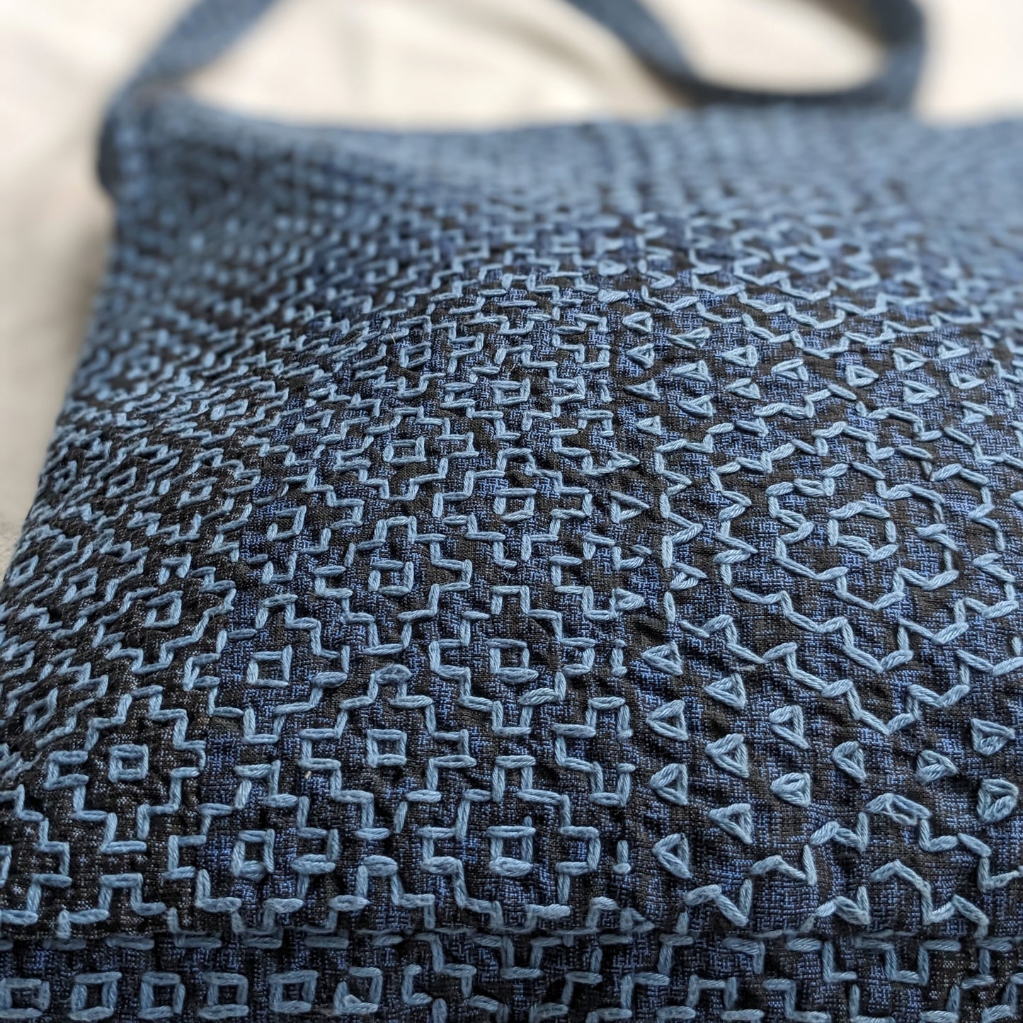Sashiko Bag with Oshima #SB01 | by Sashi.Co & Keiko Futatsuya