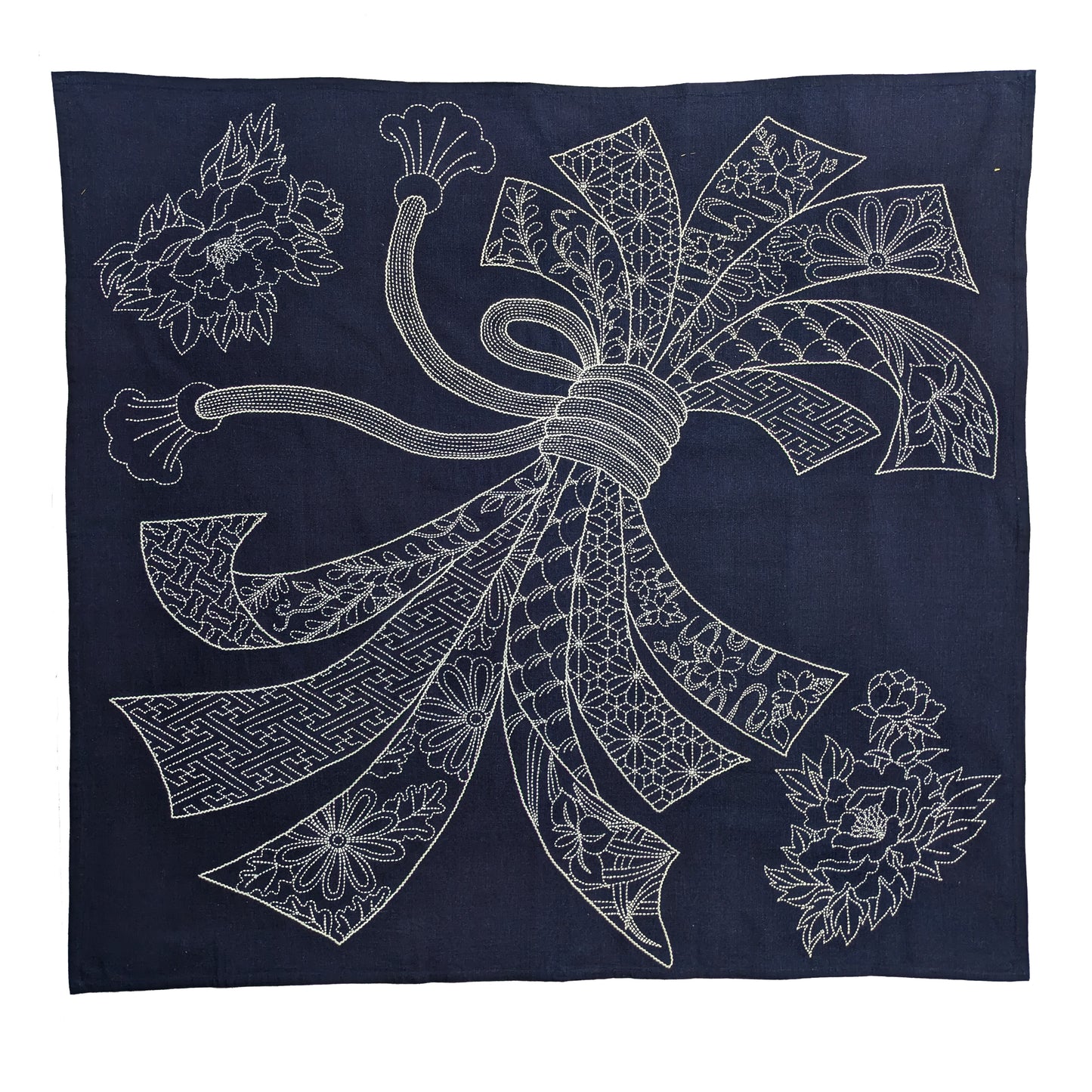 Sashiko Furoshiki in 2024 - #KYM_5