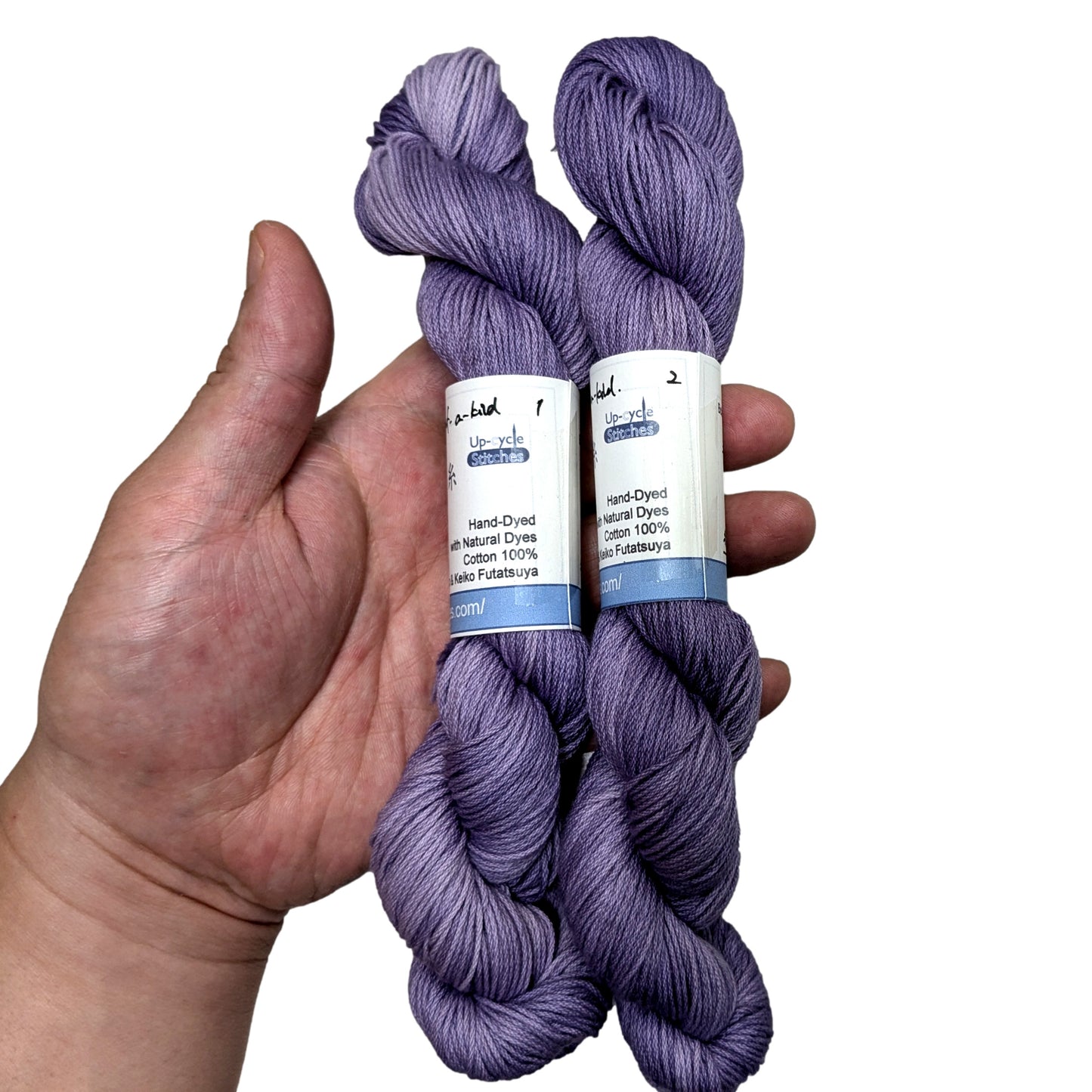 Original Sashiko Thread - Logwood Purple Variegated & One of a Kind