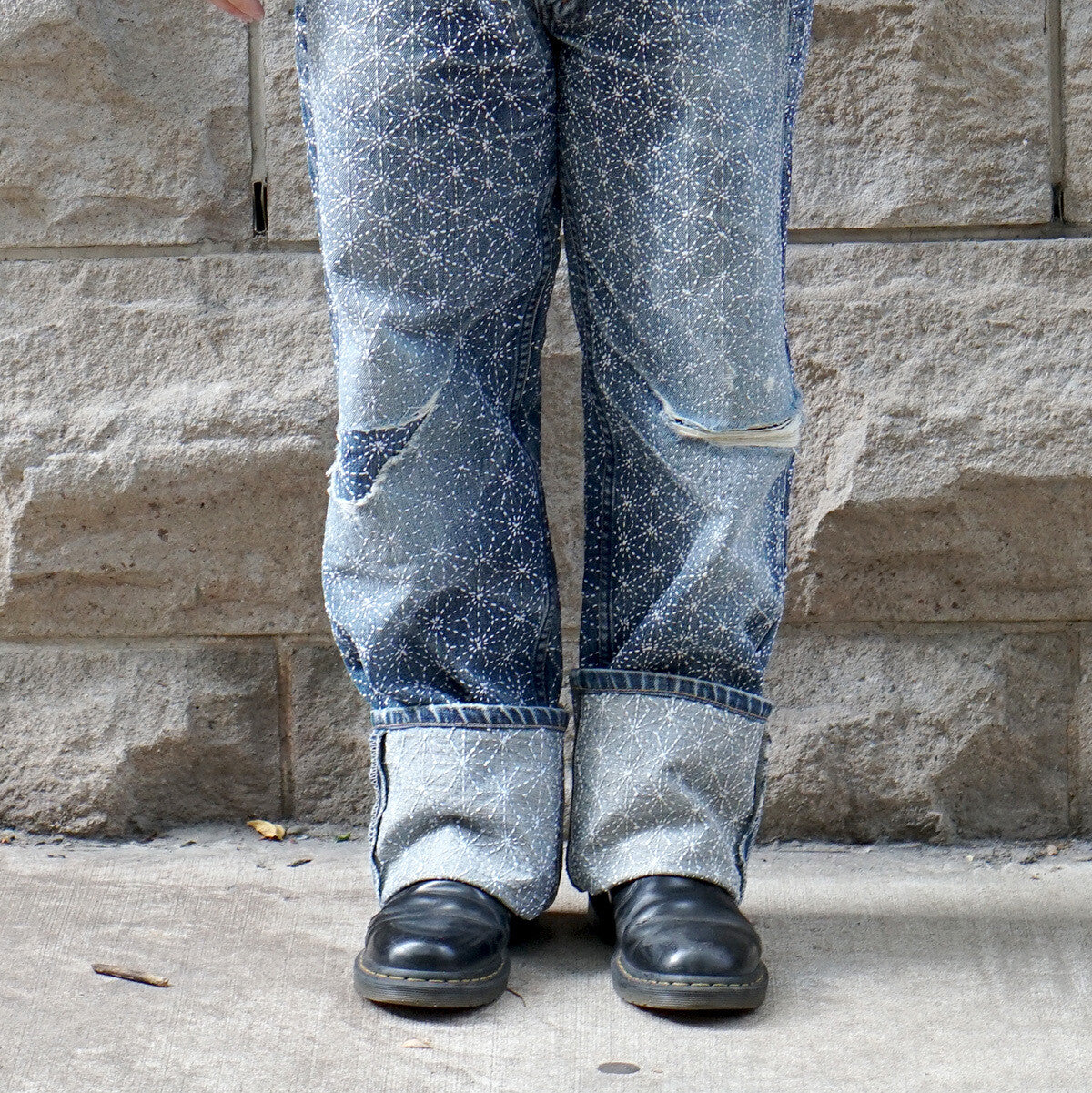 Sashiko Denim by Natsuki #001