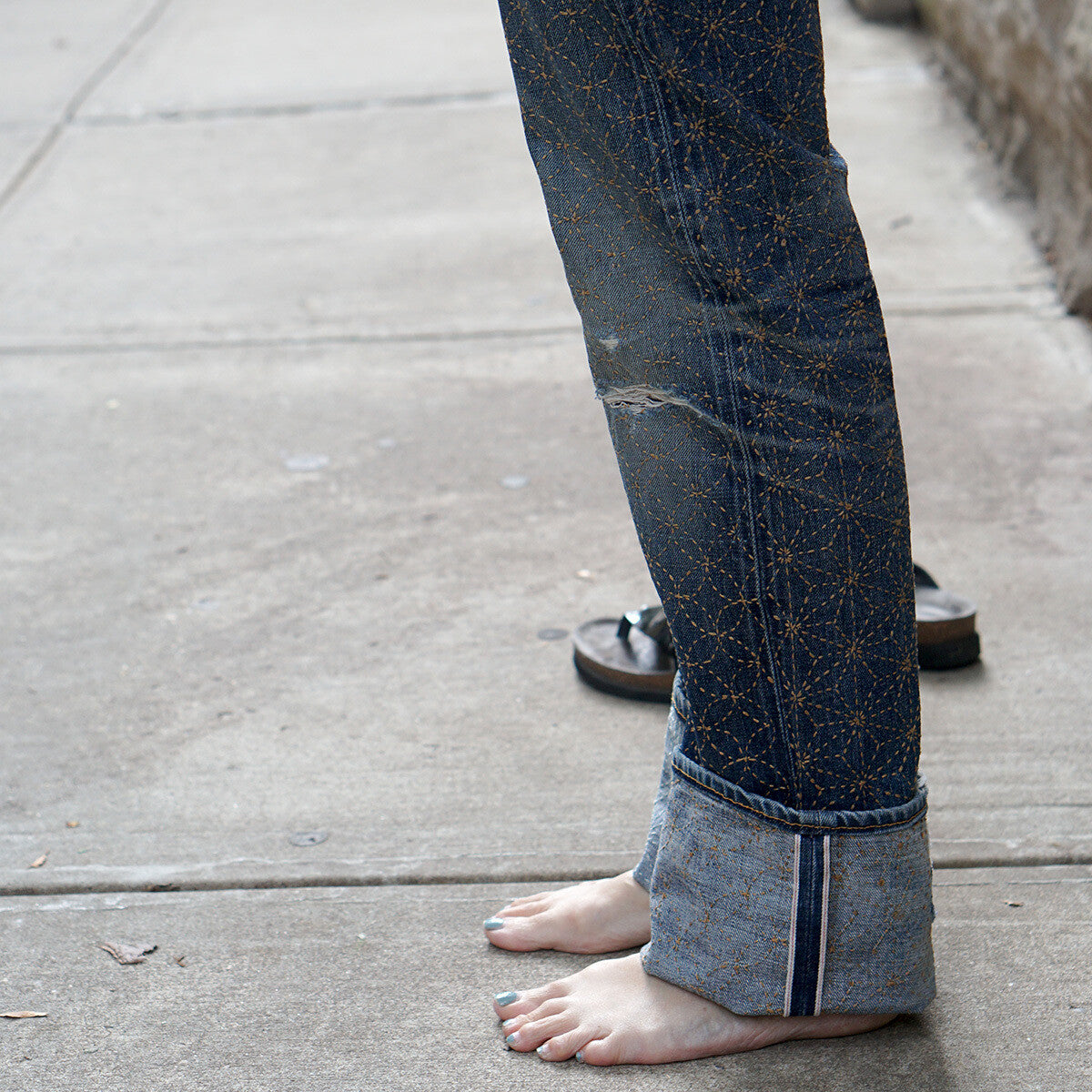 Sashiko Denim by Natsuki #002