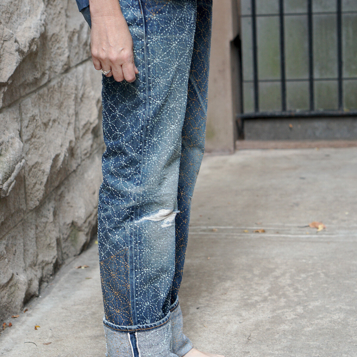 Sashiko Denim by Natsuki #002