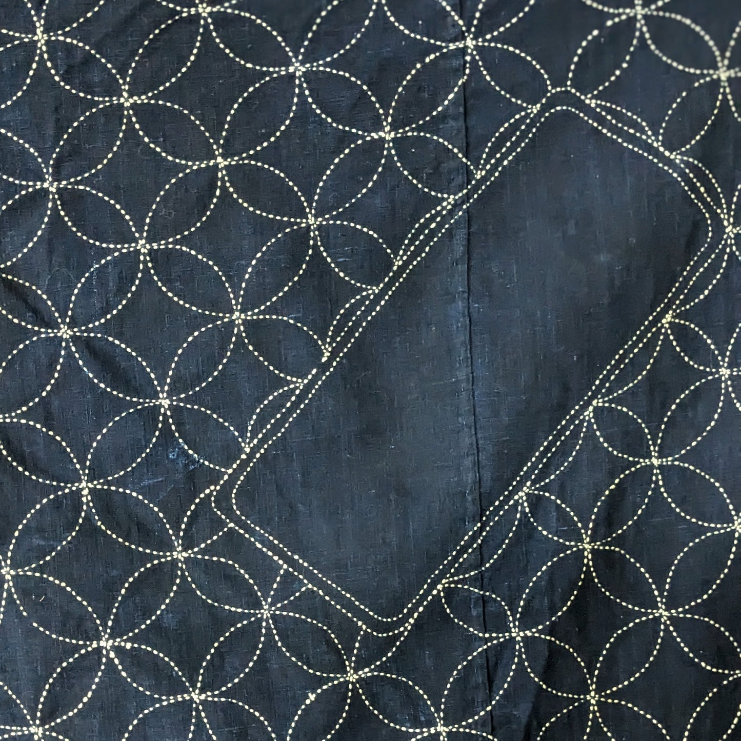 Vintage Japanese Furoshiki #0123 - To be Boro Fabric