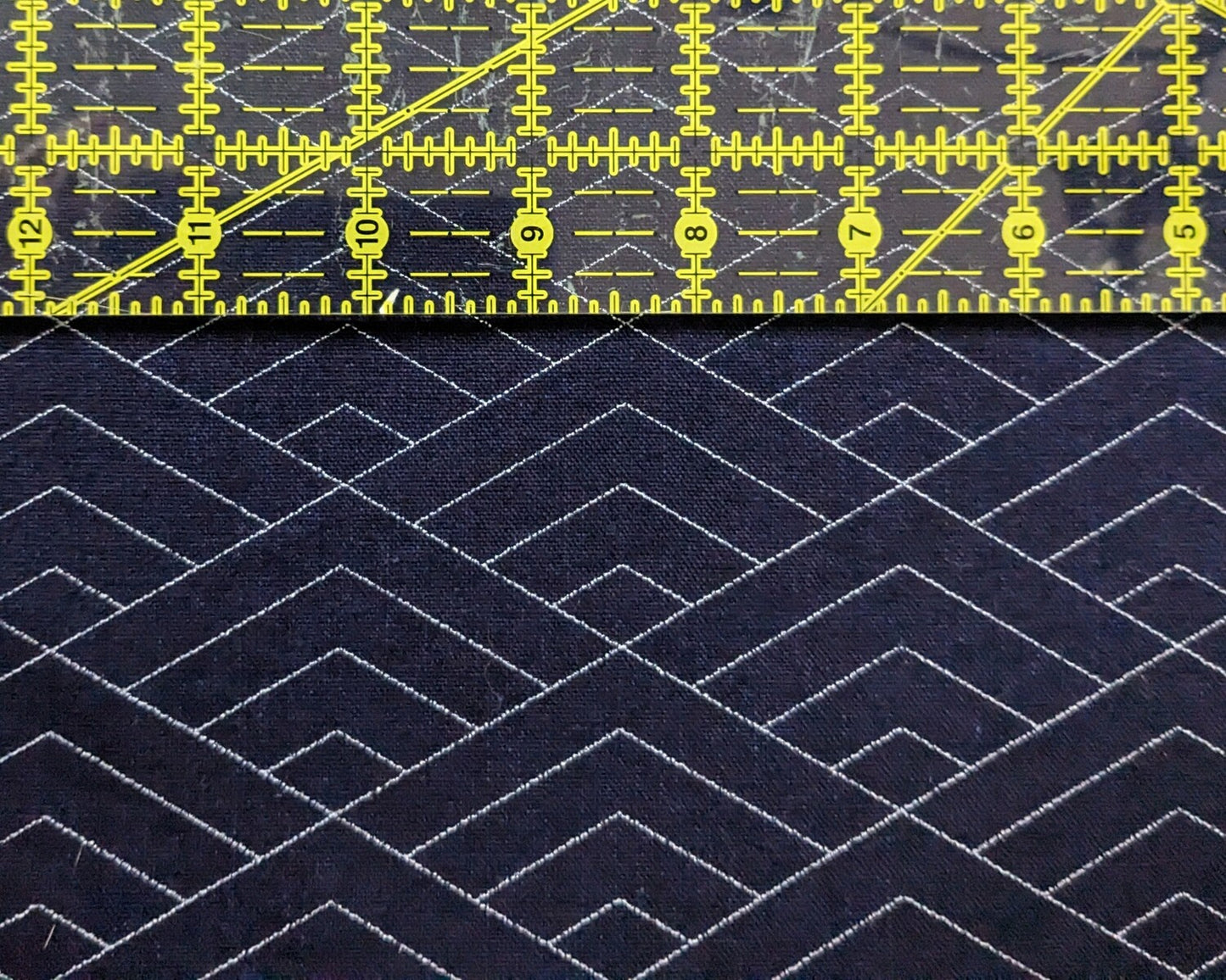 Pattern Printed Sashiko Fabric (22)