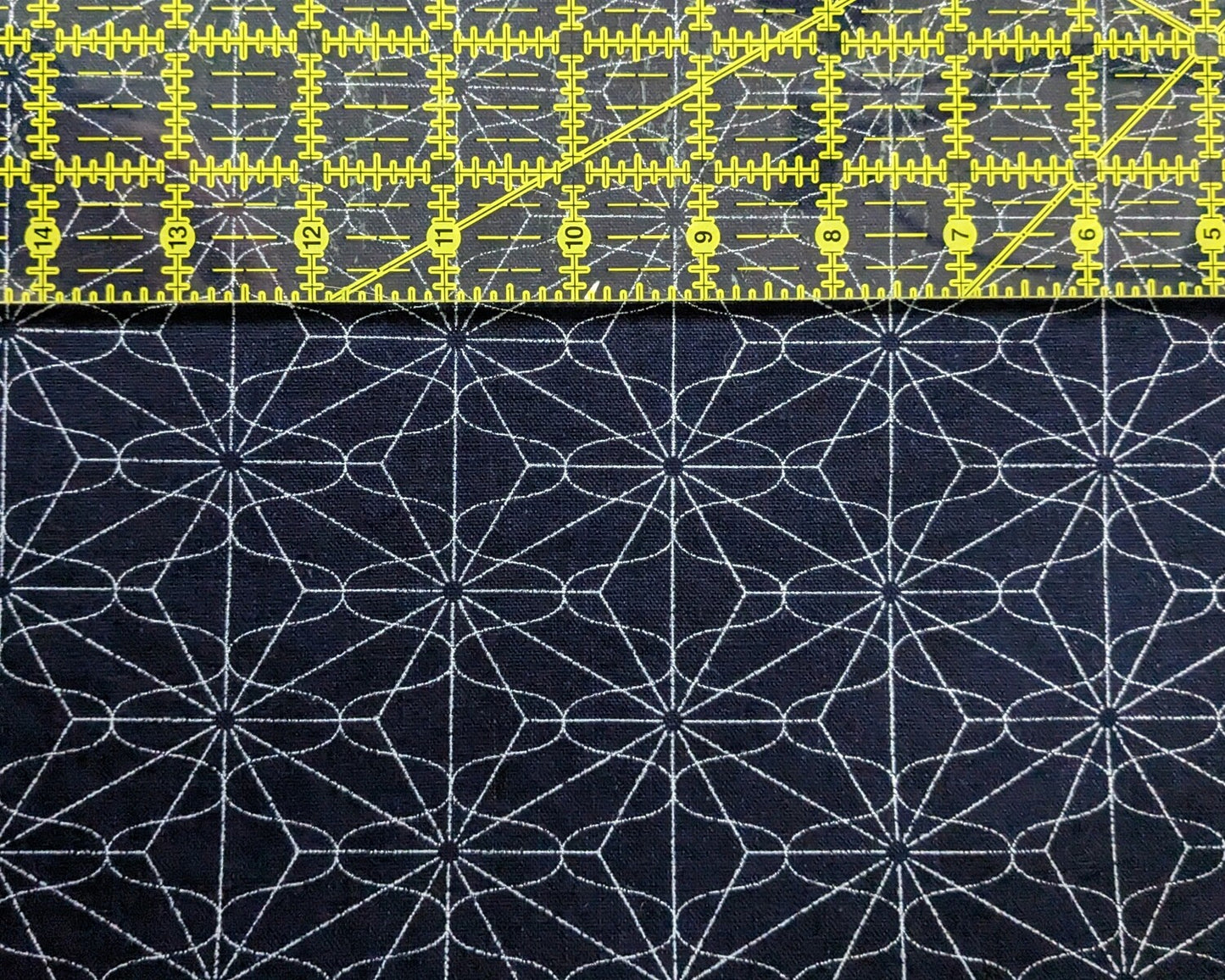 Pattern Printed Sashiko Fabric (22)