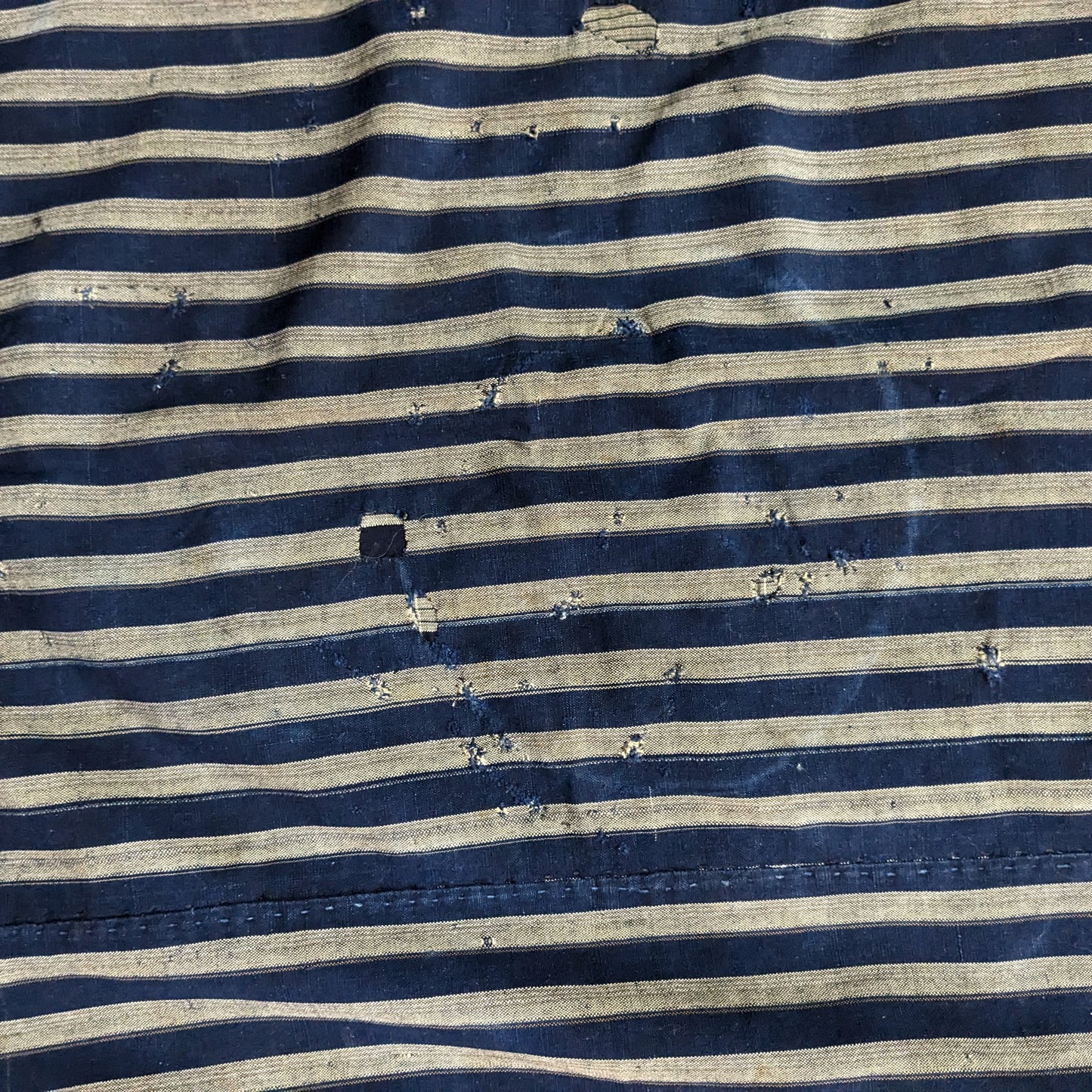 Vintage Japanese Furoshiki #0323 - To be Boro Fabric