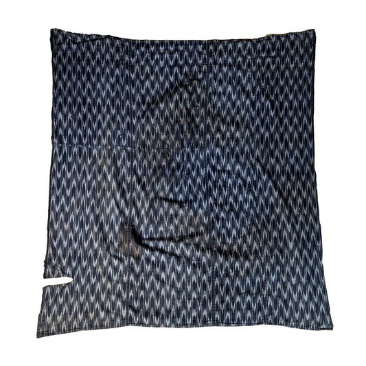 Vintage Japanese Furoshiki #0223 - To be Boro Fabric