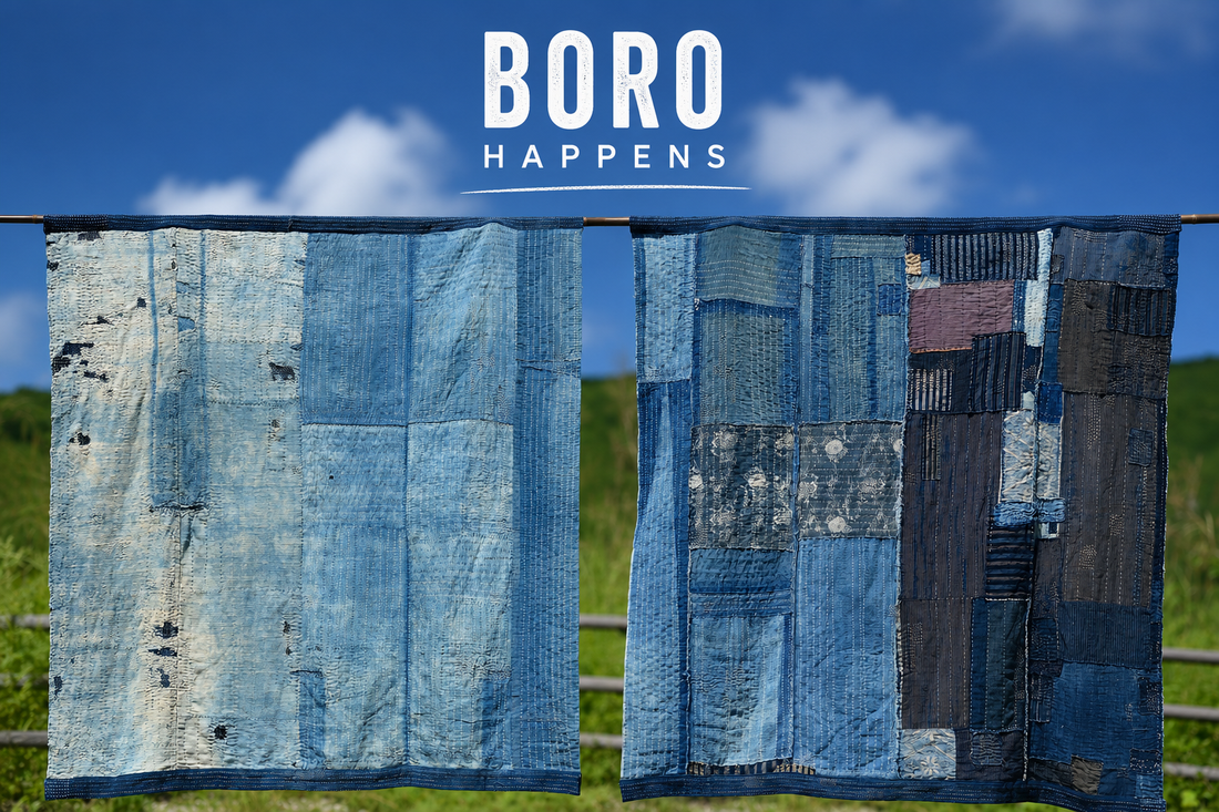 Boro Happens - and we do Sashiko.