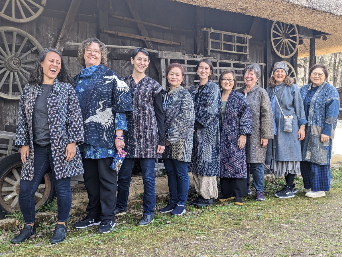 Sashiko Japan Tour Organized by Upcycle Stitches – Sashiko Story Store