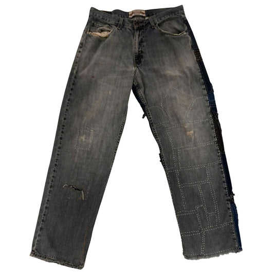 Sashiko KOFU Denim by Atsushi #003 Invisible Mending