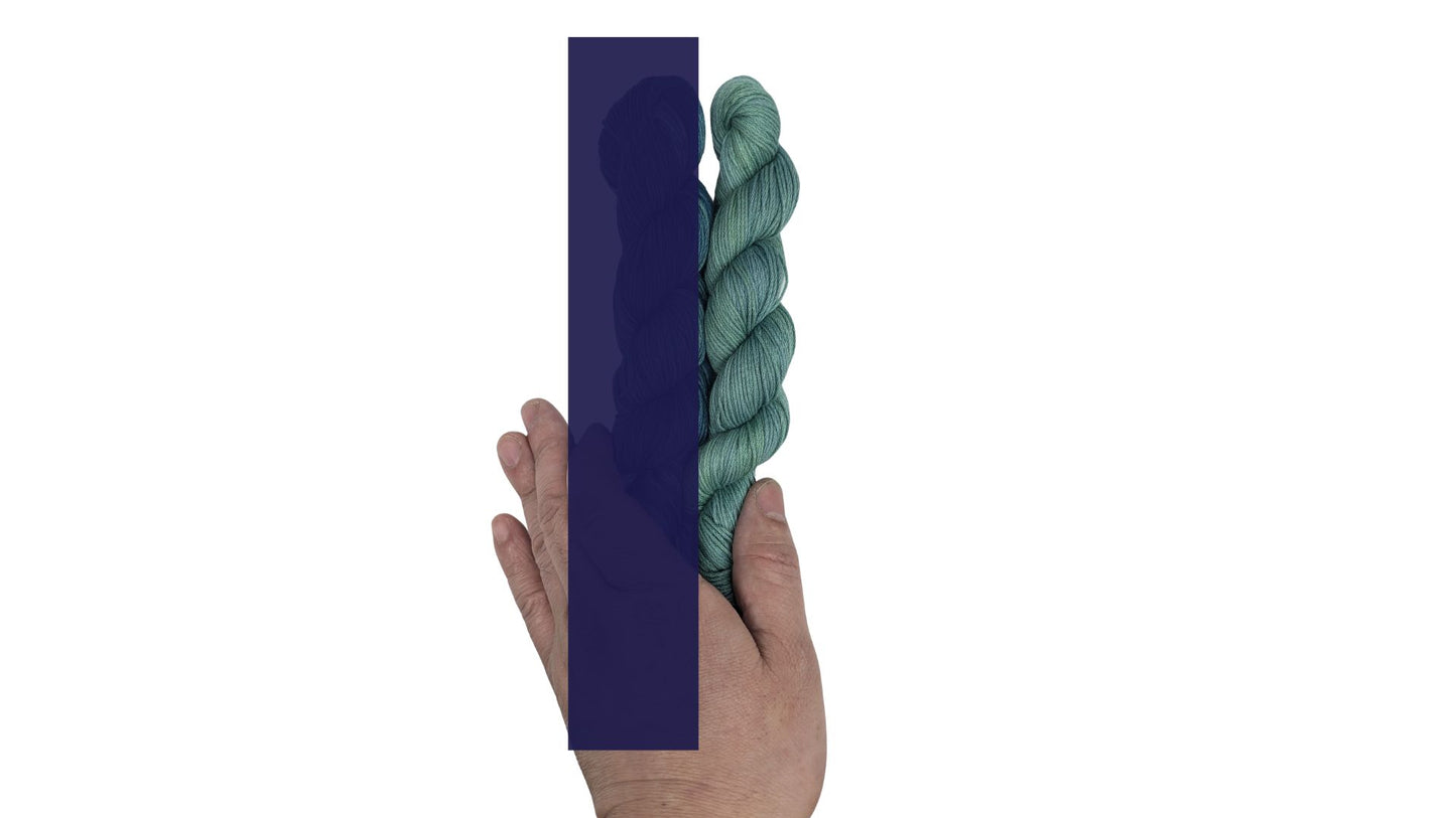 Original Sashiko Thread - Indigo Green Special & One of a Kind