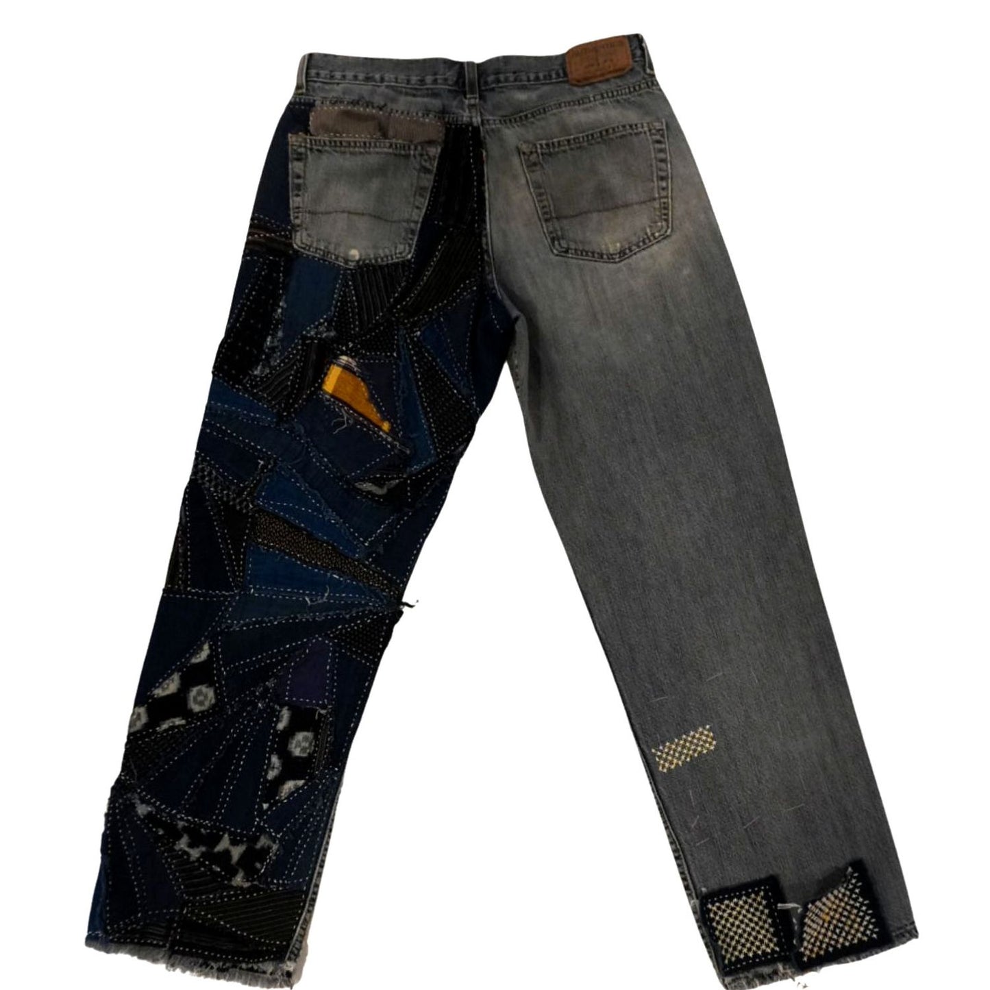Sashiko KOFU Denim by Atsushi #003 Invisible Mending