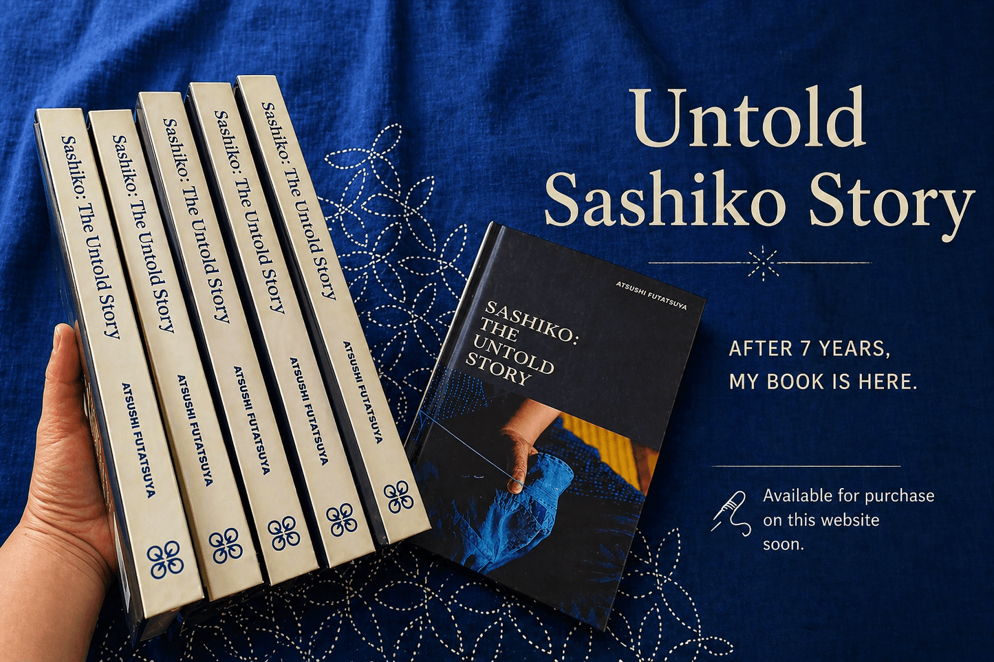 Sashiko: The Untold Story (Hardcover Book)