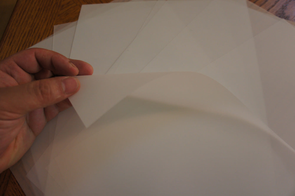 Mylar Paper - to Protect the Carbon Paper