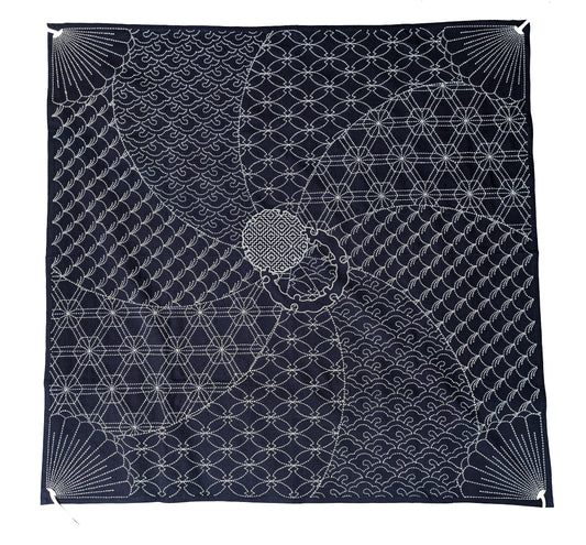 Sashiko Furoshiki in 2024 - #KYM_2