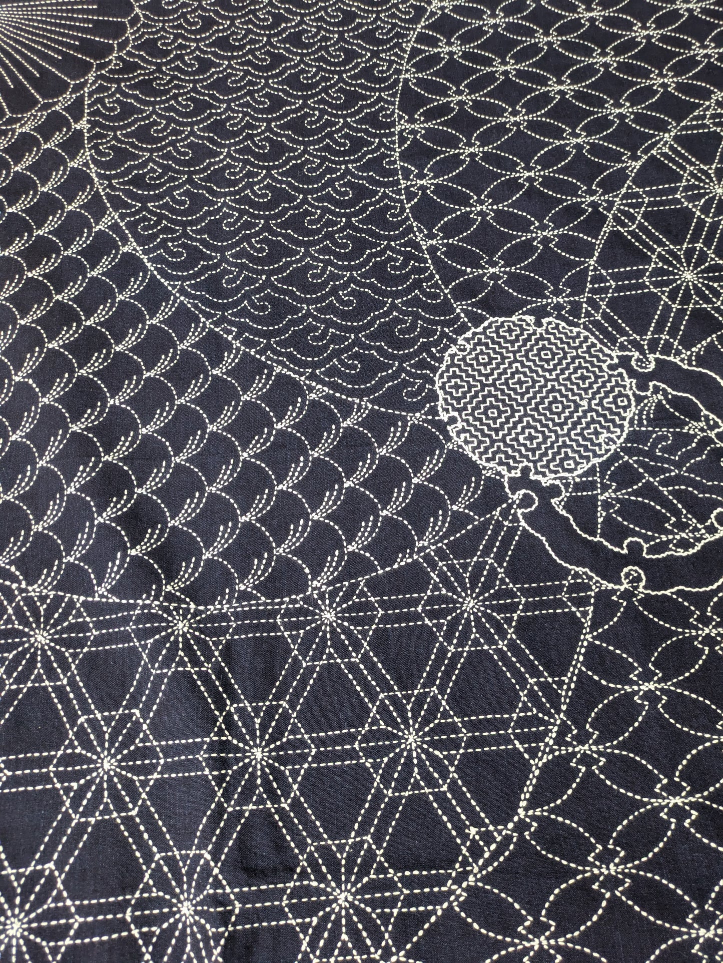 Sashiko Furoshiki in 2024 - #KYM_2