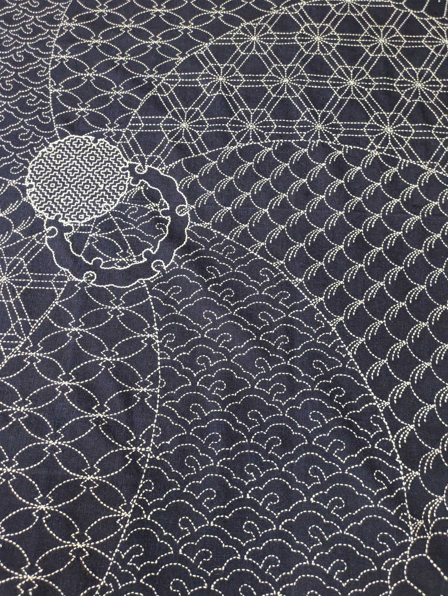 Sashiko Furoshiki in 2024 - #KYM_2