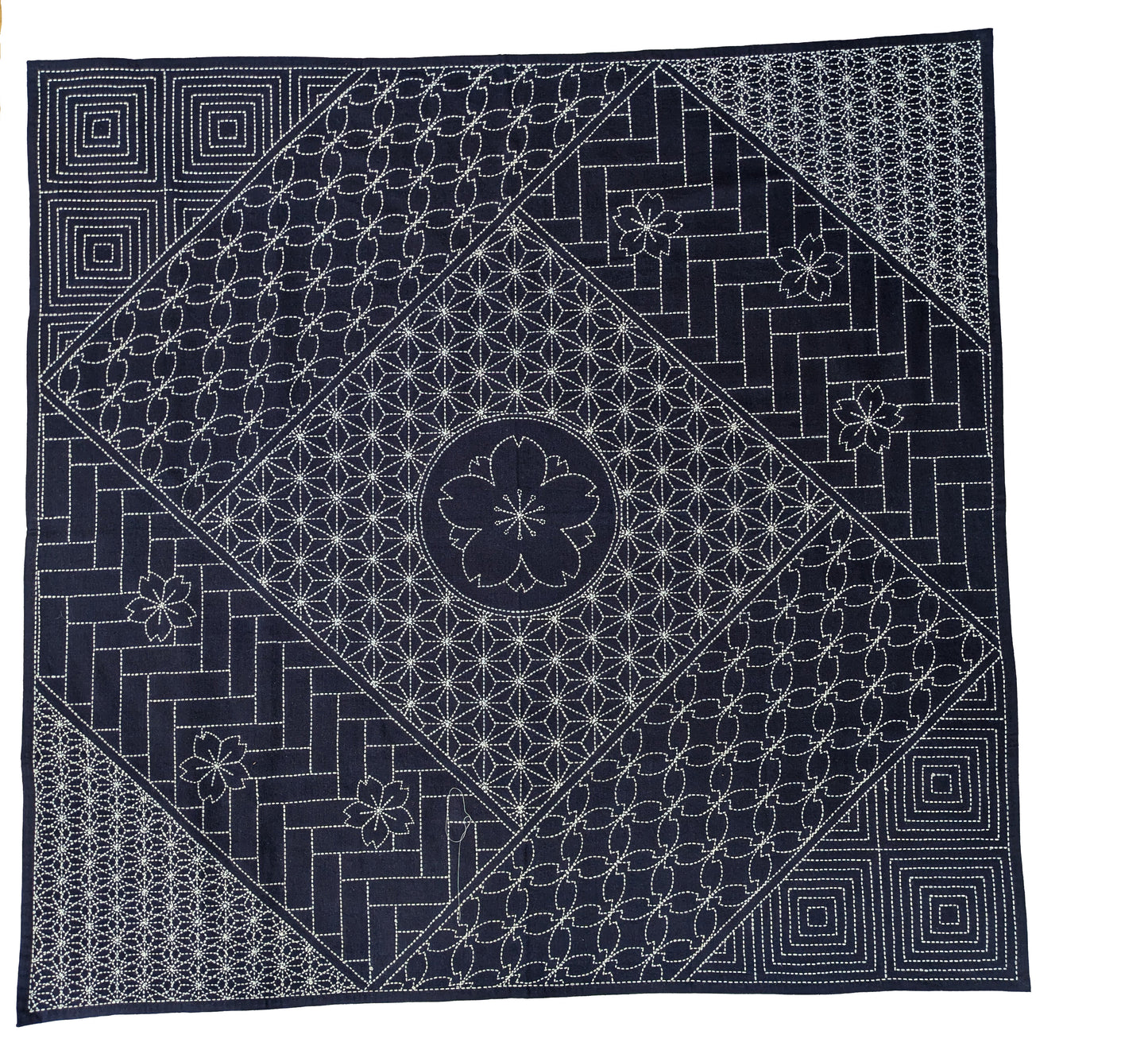 Sashiko Furoshiki in 2024 - #KYM_3