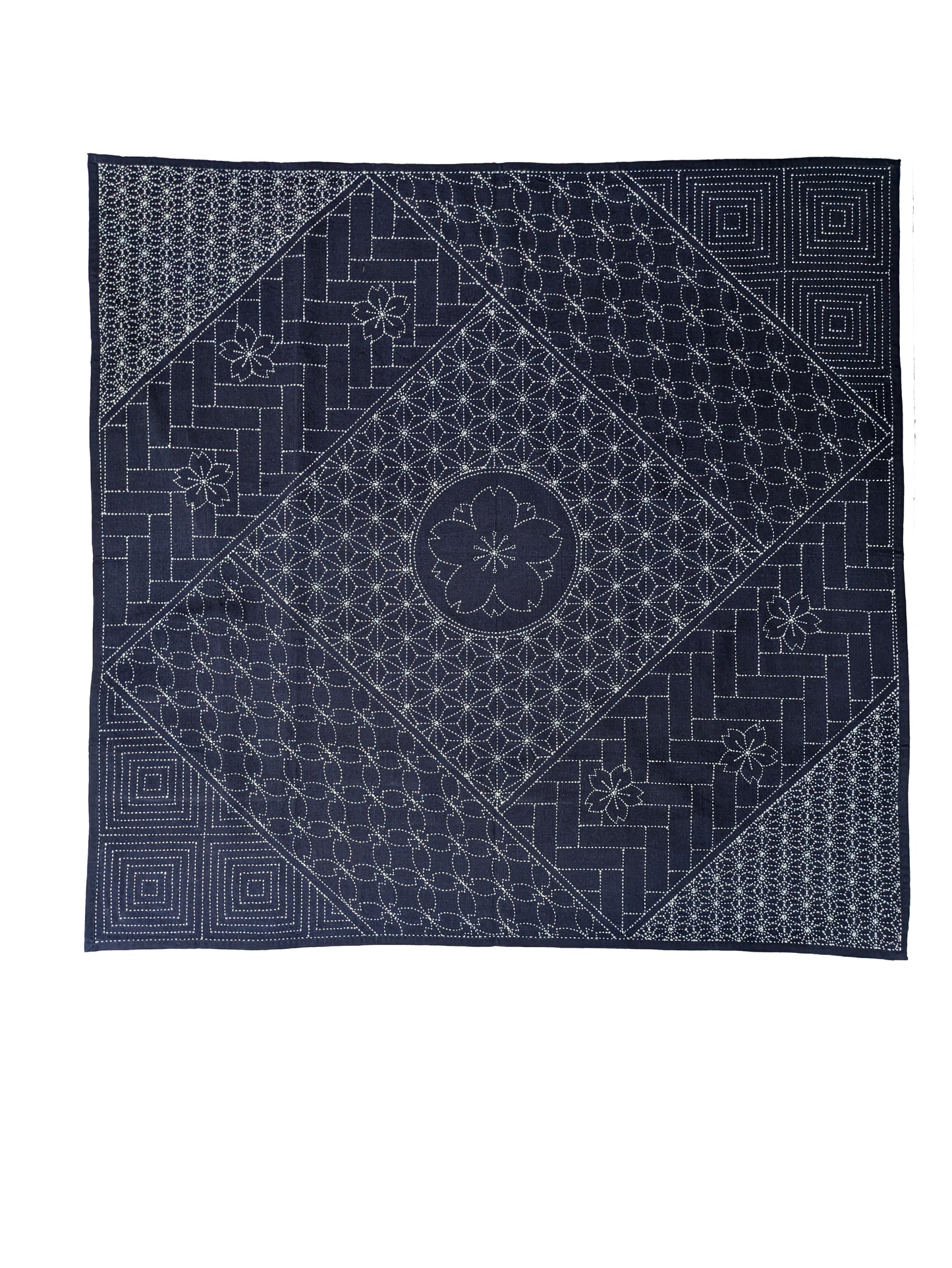 Sashiko Furoshiki in 2024 - #KYM_3