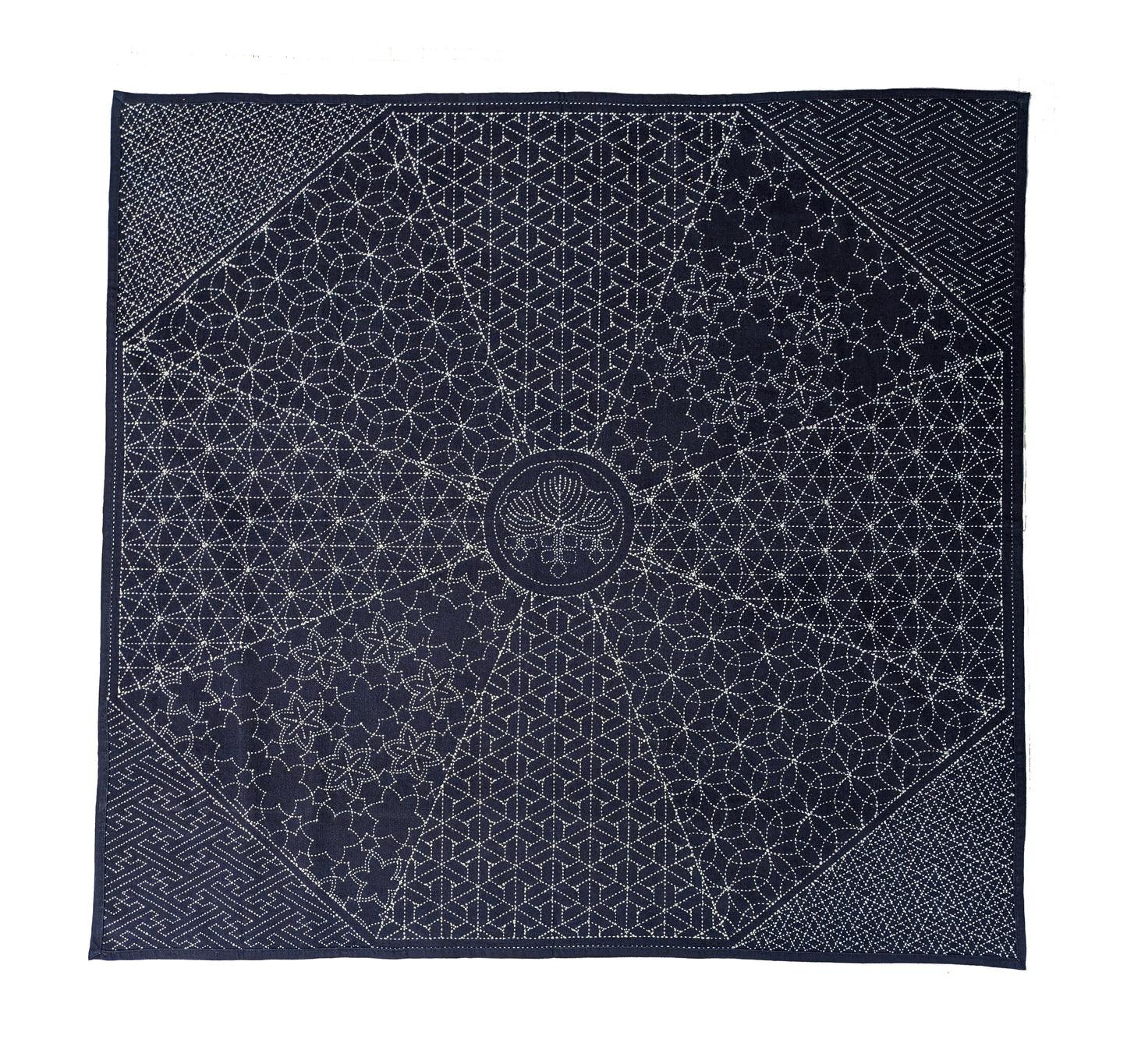 Sashiko Furoshiki in 2024 - #KYM_4