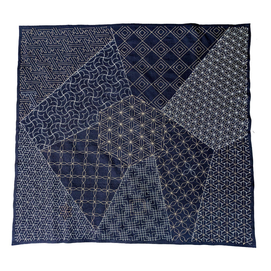 Sashiko Furoshiki in 2024 - #NZM-1