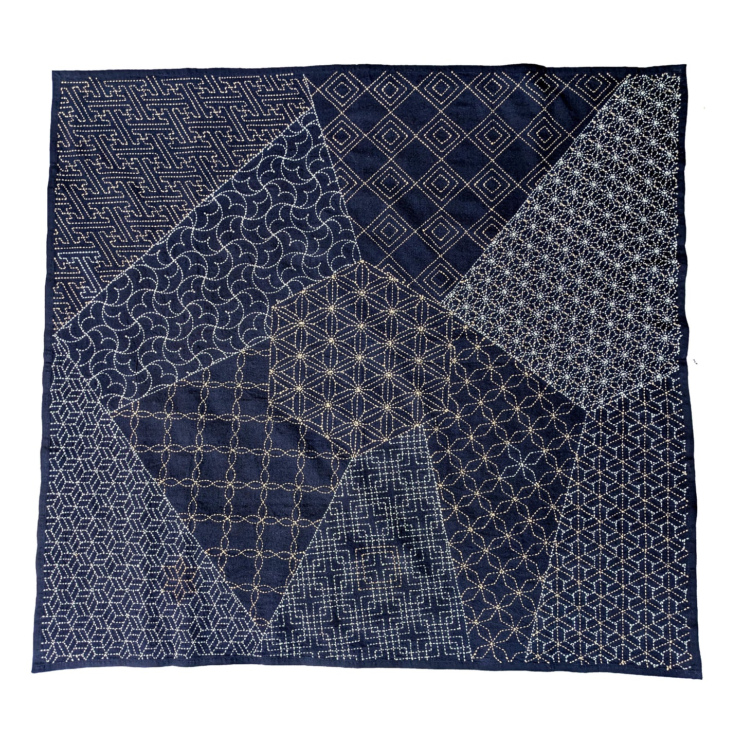 Sashiko Furoshiki in 2024 - #NZM-1