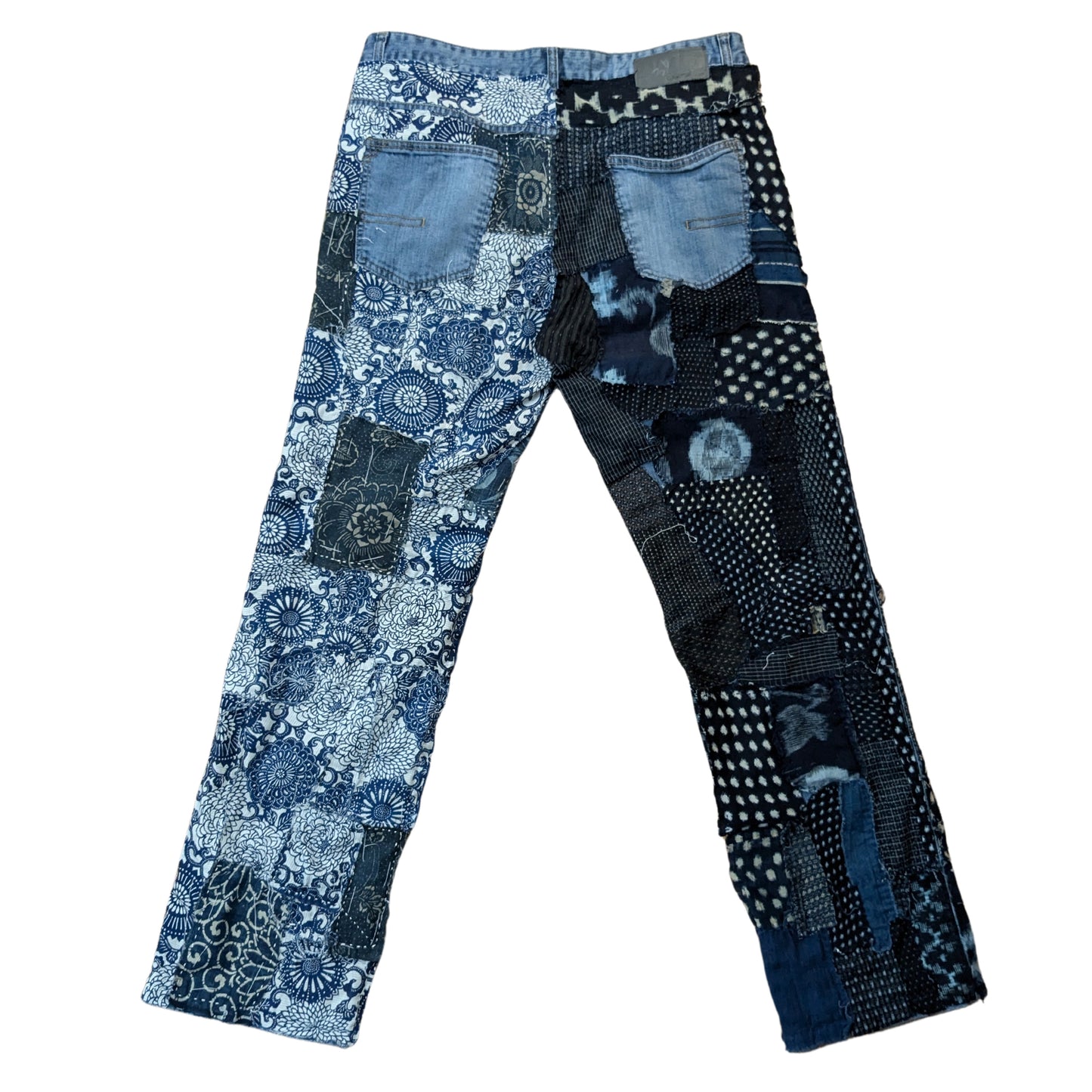 Sashiko KOFU Denim by Atsushi #Katazome