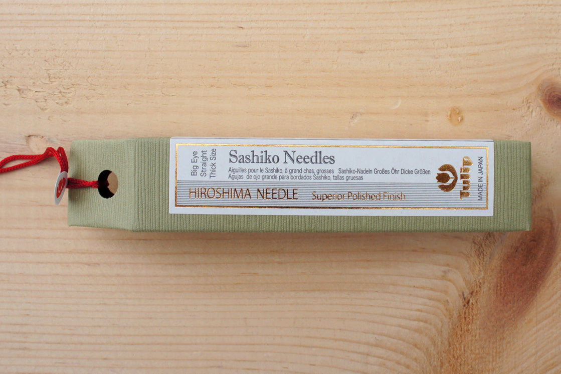Tulip Sashiko Needles | Big Eye Straight Thin Size