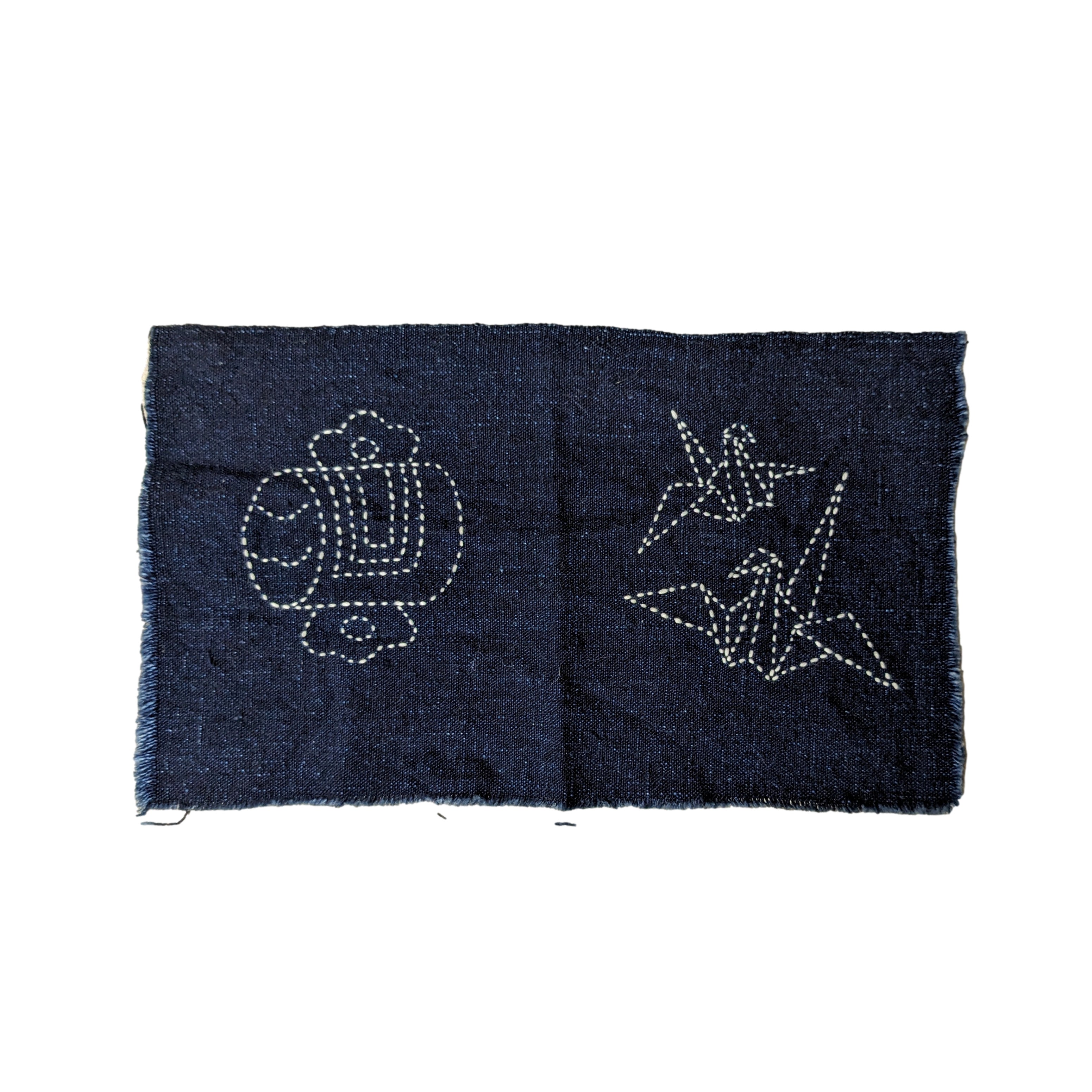 Sashiko Stitched Fabric #SSF0323 – Sashiko Story Store