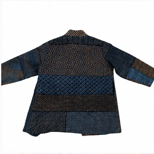 Hitomezashi Blue Jacket 25 | Keiko Futatsuya