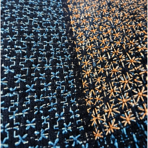 Hitomezashi Blue Jacket 25 | Keiko Futatsuya