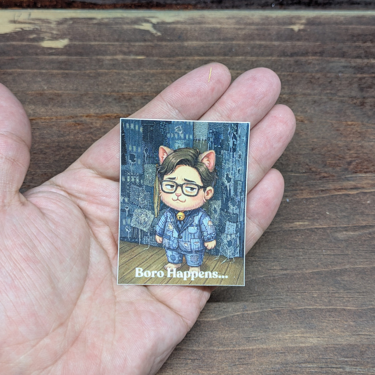 Sashiko Story Stickers - A Meaningful Message for the world.