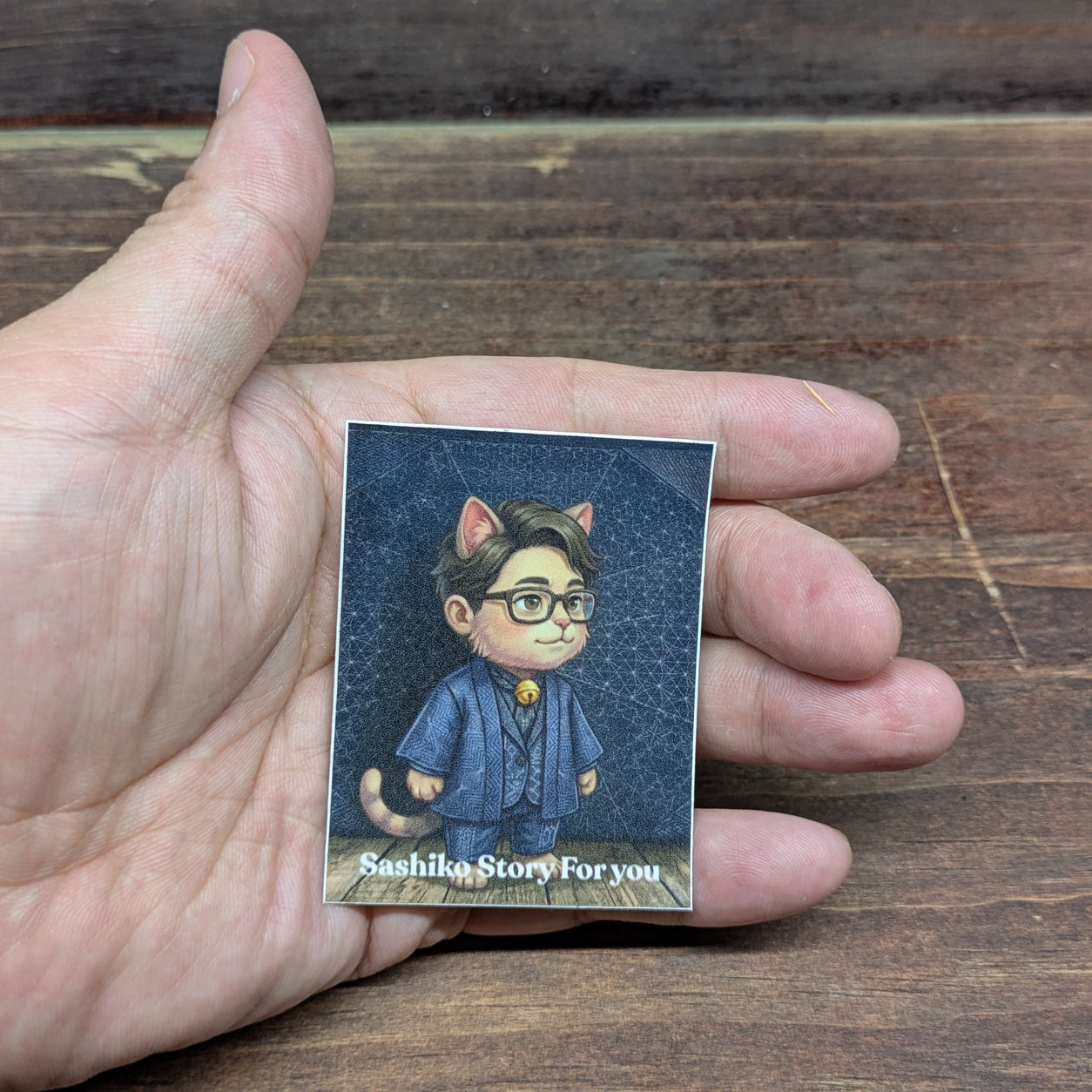 Sashiko Story Stickers - A Meaningful Message for the world.