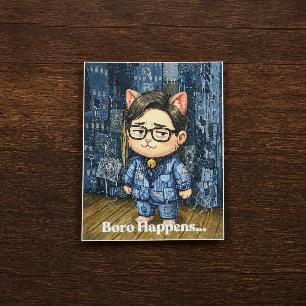 Sashiko Story Stickers - A Meaningful Message for the world.